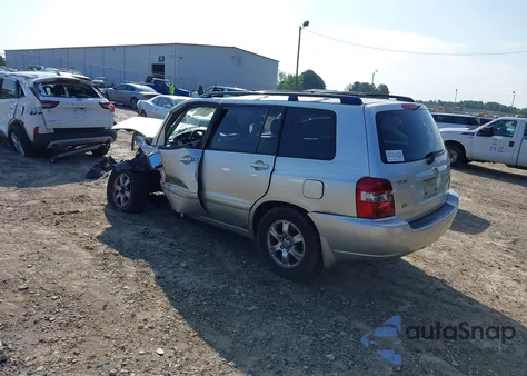 2006 Toyota Highlander V6 z USA, uszkodzony, nr VIN JTEGP21A160111576